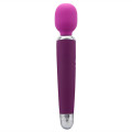 Massager impermeável da cabeça de borracha do avoirdupois para mulheres Injo-AV040